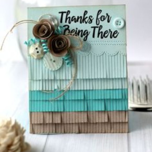 Spellbinders Fringed Garland die - Picture 8 of 11